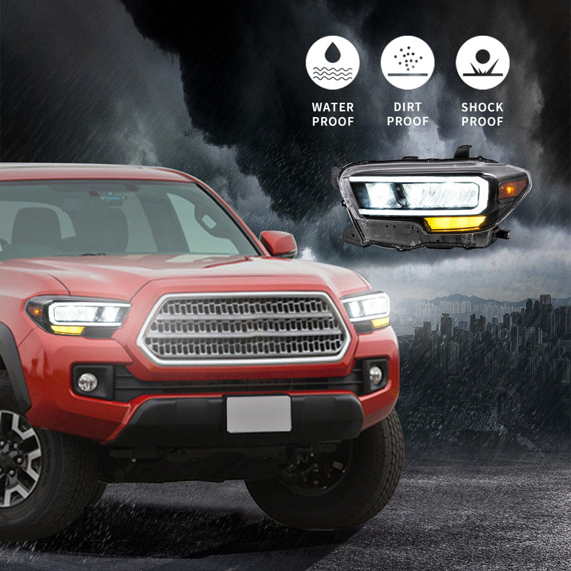 VLAND LED Headlights & Tail Lights For Toyota Tacoma 2016-2023 VLAND Factory