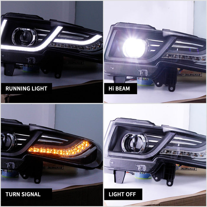 VLAND LED Headlights With Grille For Toyota Fj Cruiser 2007-2023 VLAND Factory
