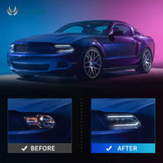 VLAND LED Projector Headlight for Ford Mustang 2005-2009 VLAND Factory