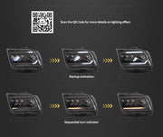 VLAND LED Projector Headlight for Ford Mustang 2005-2009 VLAND Factory