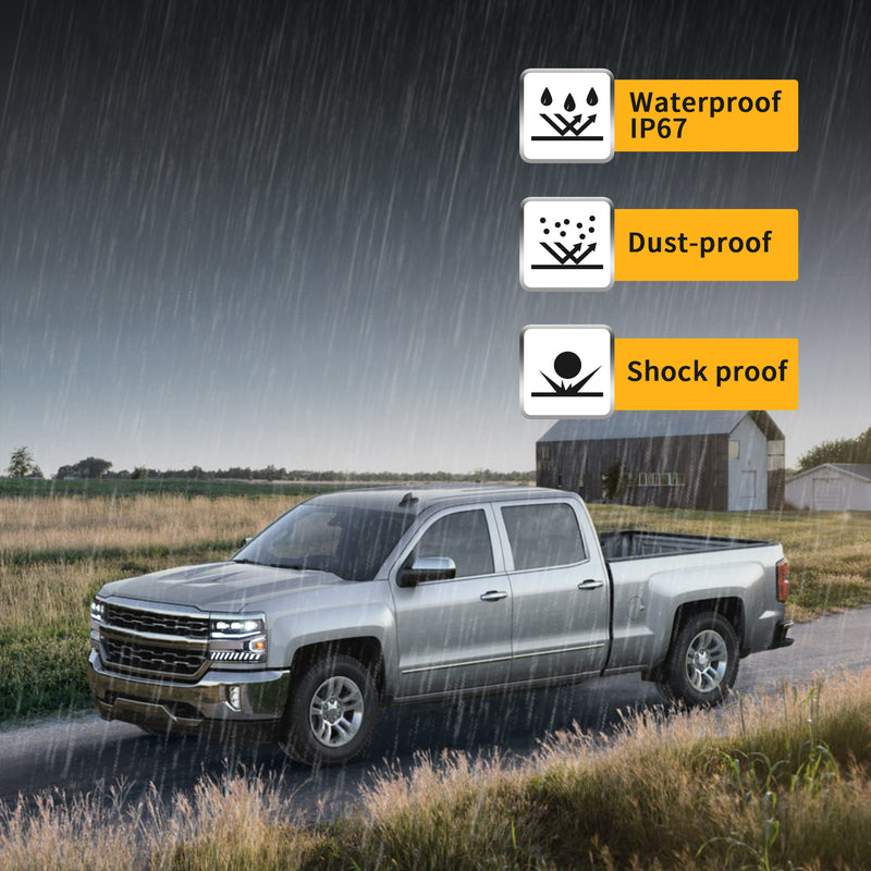 VLAND LED Projector Headlights For Chevrolet Silverado 1500 2016-2018 VLAND Factory