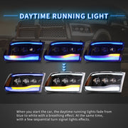 VLAND LED Projector Headlights For Dodge Ram 1500/2500/3500 2009-2018/Ram 1500 Classic 2019-2021 VLAND Factory