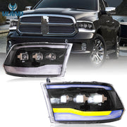 VLAND LED Projector Headlights For Dodge Ram 1500/2500/3500 2009-2018/Ram 1500 Classic 2019-2021 VLAND Factory