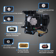 VLAND LED Projector Headlights For Ford F150 Pickup 2009-2014 VLAND Factory