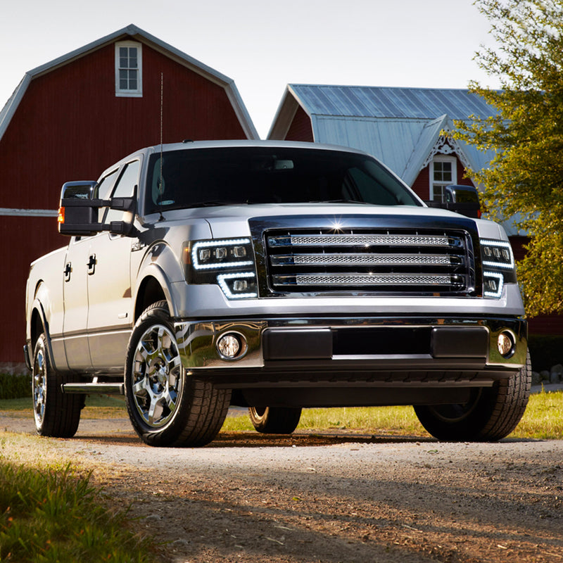 VLAND LED Projector Headlights For Ford F150 Pickup 2009-2014 VLAND Factory