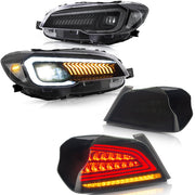 VLAND LED Projector Headlights & Tail Lights For Subaru WRX 2015-2021 WRX STI 2015-2017 VLAND Factory