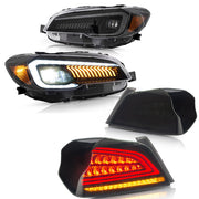 VLAND LED Projector Headlights & Tail Lights For Subaru WRX 2015-2021 WRX STI 2015-2017 VLAND Factory
