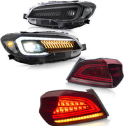 VLAND LED Projector Headlights & Tail Lights For Subaru WRX 2015-2021 WRX STI 2015-2017 VLAND Factory