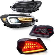 VLAND LED Projector Headlights & Tail Lights For Subaru WRX 2015-2021 WRX STI 2015-2017 VLAND Factory
