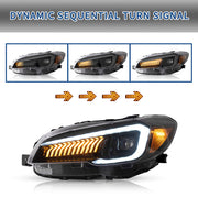 VLAND LED Projector Headlights & Tail Lights For Subaru WRX 2015-2021 WRX STI 2015-2017 VLAND Factory