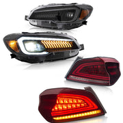 VLAND LED Projector Headlights & Tail Lights For Subaru WRX 2015-2021 WRX STI 2015-2017 VLAND Factory
