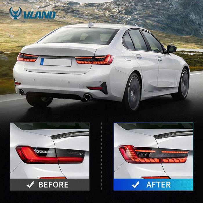 VLAND LED Tail Lights For BMW 3 Series G20 2019-2022 (US Model) VLAND Factory