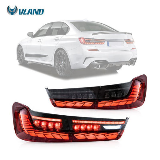 VLAND LED Tail Lights For BMW 3 Series G20 2019-2022 (US Model) VLAND Factory