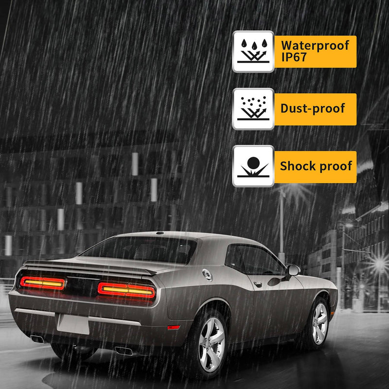 VLAND LED Tail Lights For Dodge Challenger 2008-2014 w/Sequential indicators VLAND Factory