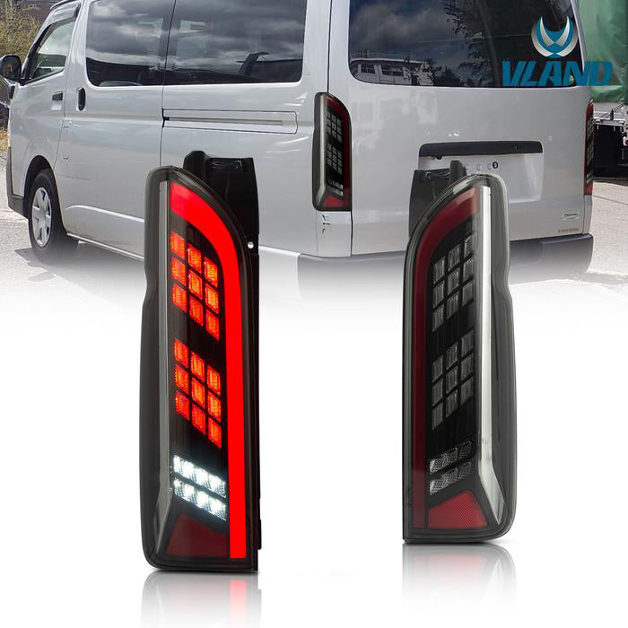 VLAND LED Tail Lights For Toyota Hiace 2005-2018 VLAND Factory