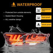 VLAND LED Tail Lights For Toyota Highlander 2014-2019 w/Sequential Signal Dynamic Mode Start-up Animation VLAND Factory