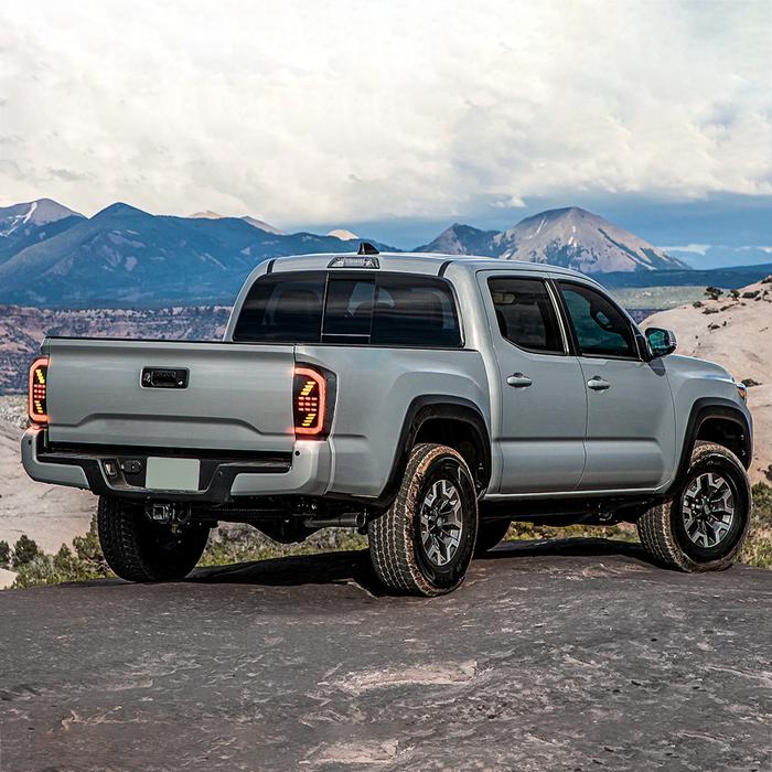 VLAND LED Tail Llights For Toyota Tacoma 2016-2023 with Sequential Indicators Turn Signals VLAND Factory