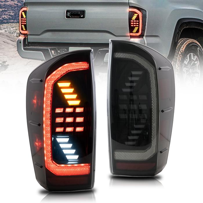 VLAND LED Tail Llights For Toyota Tacoma 2016-2023 with Sequential Indicators Turn Signals VLAND Factory