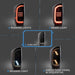 VLAND LED Tail Llights For Toyota Tacoma 2016-2023 with Sequential Indicators Turn Signals VLAND Factory