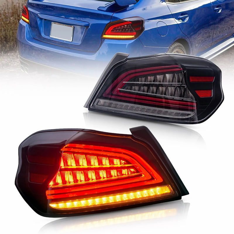 VLAND LED Taillights For Subaru WRX 2015-2021 w/Sequential indicators VLAND Factory