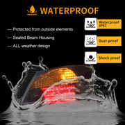 VLAND LED Taillights For Toyota Yaris / Vios / Belta Sedan Hatchback 2007-2012 (Second Generation / 2nd Gen XP90) (MOQ of 100 Sets) VLAND Factory