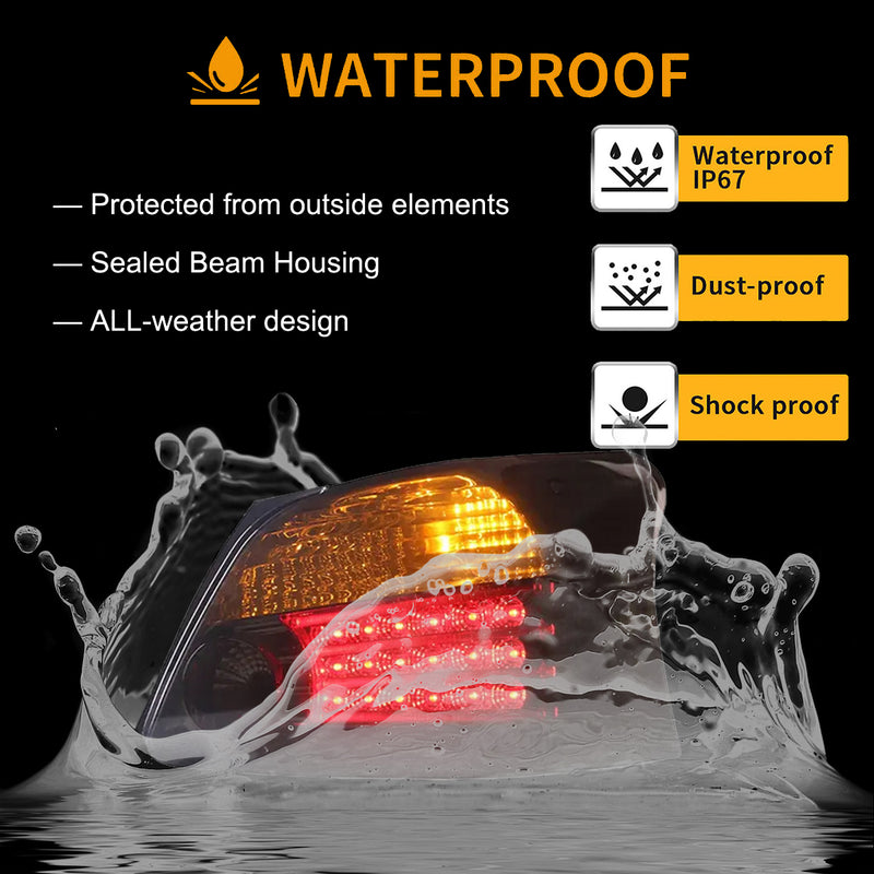 VLAND LED Taillights For Toyota Yaris / Vios / Belta Sedan Hatchback 2007-2012 (Second Generation / 2nd Gen XP90) (MOQ of 100 Sets) VLAND Factory