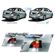 VLAND LED Taillights For Toyota Yaris / Vios / Belta Sedan Hatchback 2007-2012 (Second Generation / 2nd Gen XP90) (MOQ of 100 Sets) VLAND Factory