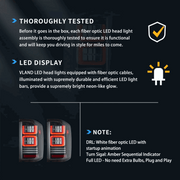 VLAND LED Taillights II for Chevrolet Silverado 1500/2500/3500 2014-2018 VLAND Factory