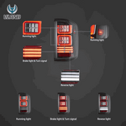 VLAND LED Taillights II for Chevrolet Silverado 1500/2500/3500 2014-2018 VLAND Factory