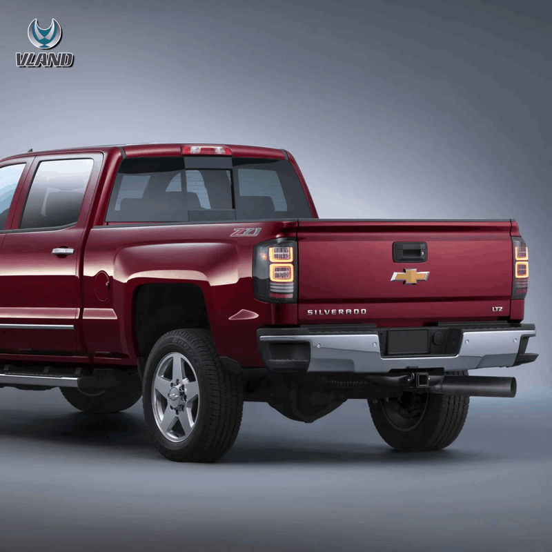 VLAND LED Taillights II for Chevrolet Silverado 1500/2500/3500 2014-2018 VLAND Factory