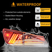 VLAND LED Taillights for Lexus IS250 IS350 2006-2012 IS200d IS F 2008-2014 Sequential Indicator Startup Animation VLAND Factory
