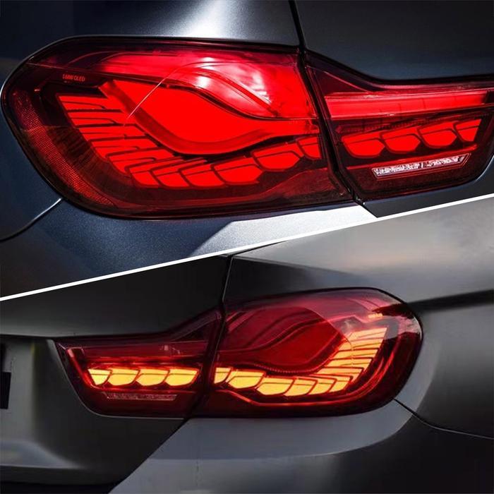 VLAND OLED Tail Lights Compatible with BMW M4 F82 F83 F32 F33 F36 Coupe/Convertible 2014-2020 VLAND Factory