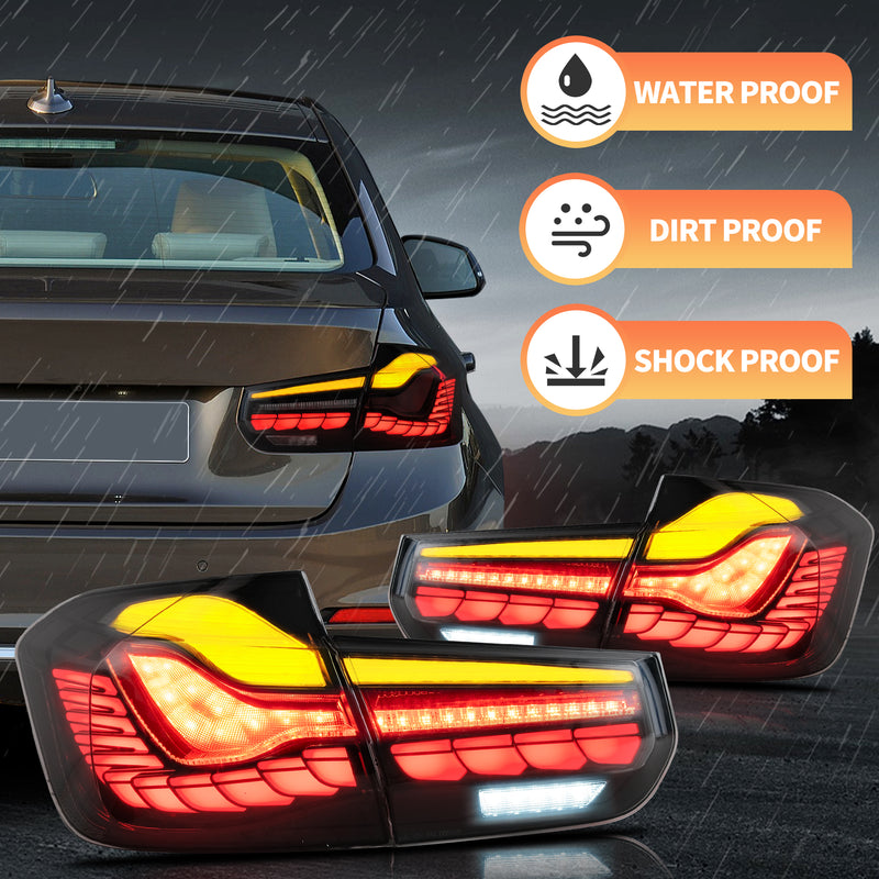 VLAND OLED Tail Lights for BMW 3-Series F30 F35 F80 6th Gen Sedan 2012-2018 VLAND Factory