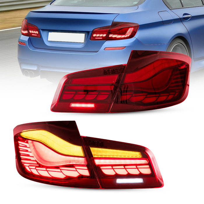 VLAND OLED Taillights Compatible for BMW 5 series F10 F18 M5 2010-2017 VLAND Factory