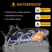 VLAND Projector Headlights for Toyota Yaris / Vios / Belta Sedan 2007-2012 (Second Generation / 2nd Gen XP90 / NCP93)-0172 VLAND Factory