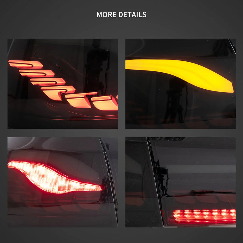 VLAND Full OLED Tail Lights For Volkswagen VW Golf6 MK6 2008-2014