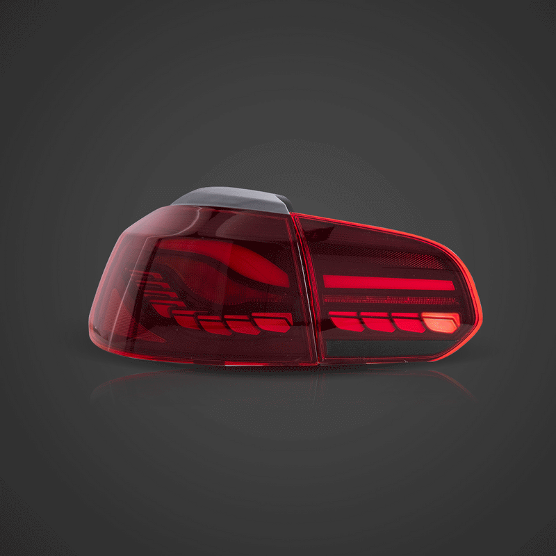 VLAND Full OLED Tail Lights For Volkswagen VW Golf6 MK6 2008-2014