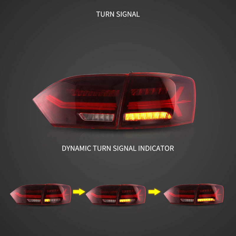 Vland LED Tail Lights For Jetta Sagitar 2011-2014