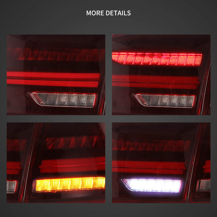 Vland LED Tail Lights For VOLKSWAGEN Jetta Sagitar 2011-2014