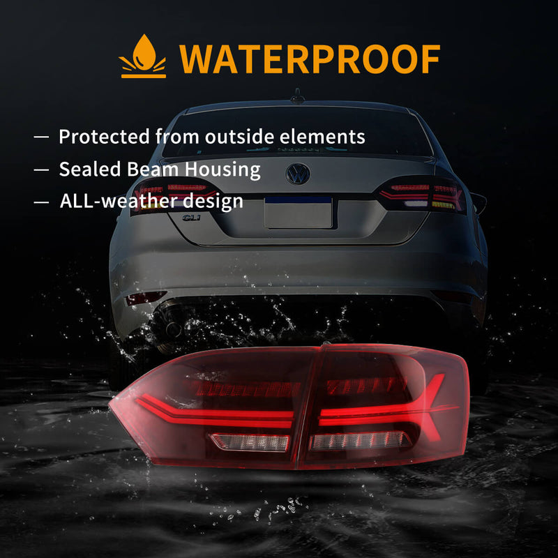 Vland LED Tail Lights For Jetta Sagitar 2011-2014