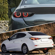 VLAND Tail Lights For Mazda 3 Axela Sedan 2019-2023 w/ Dynamic Welcome Lighting VLAND Factory
