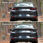 VLAND Tail Lights For Mazda 3 Axela Sedan 2019-2023 w/ Dynamic Welcome Lighting VLAND Factory