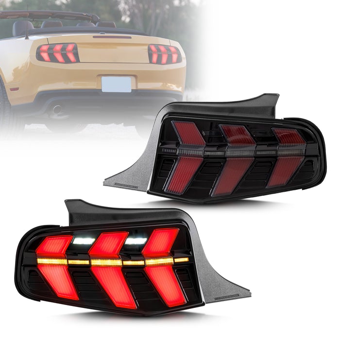 VLAND Full LED Headlights & Full LED Taillights for Ford Mustang 2010-2012 5th Gen