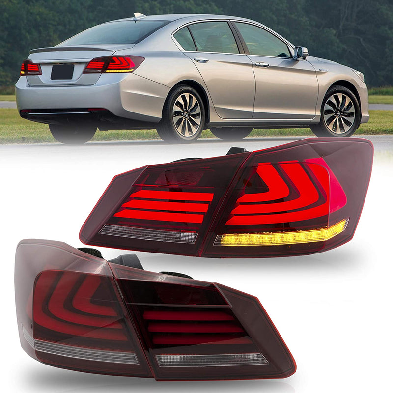 VLAND Full LED Tail lights For Honda Accord 9th 2013-2015 (US Models)