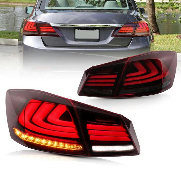 VLAND Full LED Tail lights For Honda Accord 9th 2013-2015 (US Models)