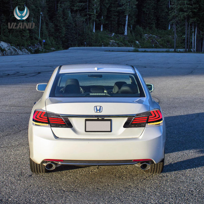 VLAND Full LED Tail lights For Honda Accord 9th 2013-2015 (US Models)