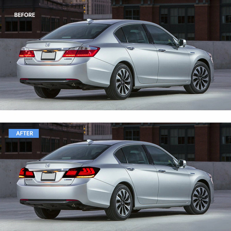 VLAND Full LED Tail lights For Honda Accord 9th 2013-2015 (US Models)