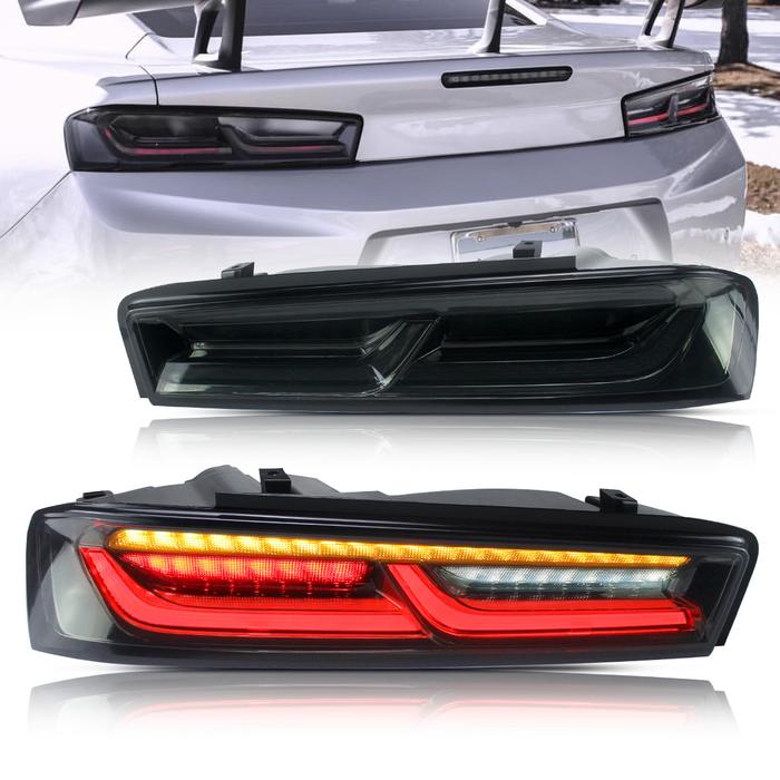 Feux arrière VLAND Full LED pour Chevrolet Camaro 2016-2018 (convient aux modèles européens)