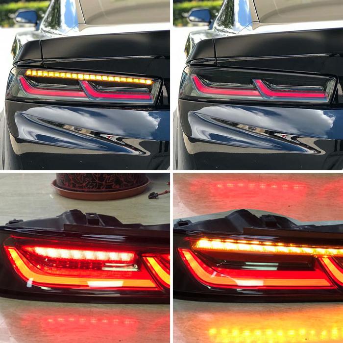 VLAND Luces traseras LED completas para Chevrolet Camaro 2016-2018 (apto para modelos europeos)