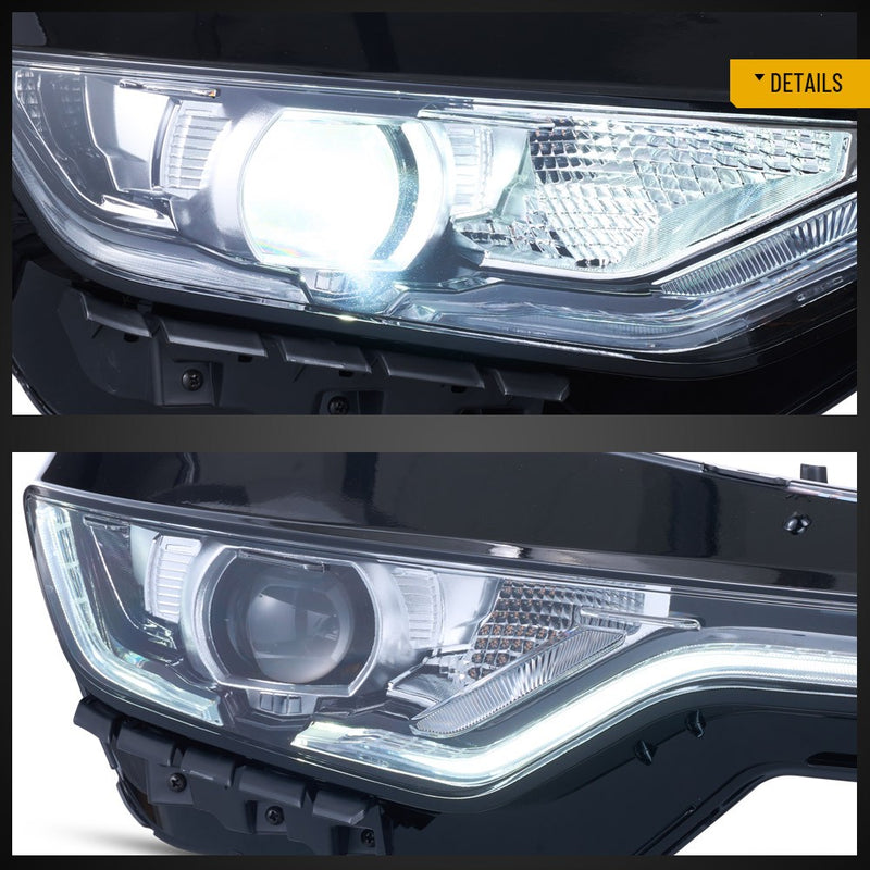 VLAND LED Dual Beam Headlights For Chevrolet / Chevy Camaro SS 1SS 2SS 2018-2024